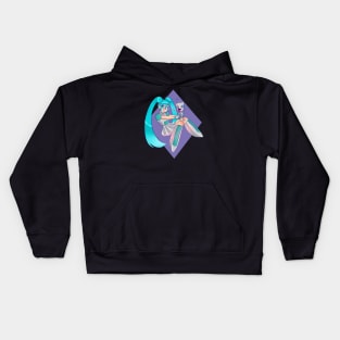 Blue Bots Kids Hoodie